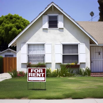 Rental property sitting vacant